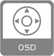 OSD 屏幕菜单图标
